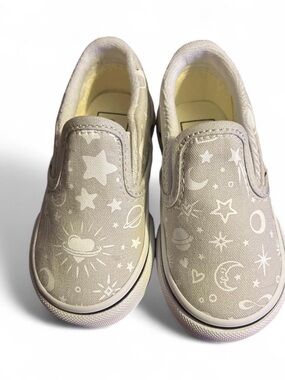 Infant toddler Vans Celestial Slip Ons 5c NWT